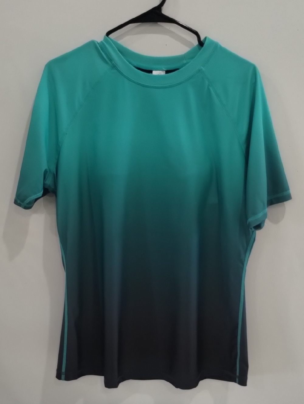 Teal Ombre Performance Women's Tee
